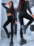 STRETCHY pants HM1020 - black PRE-ORDER